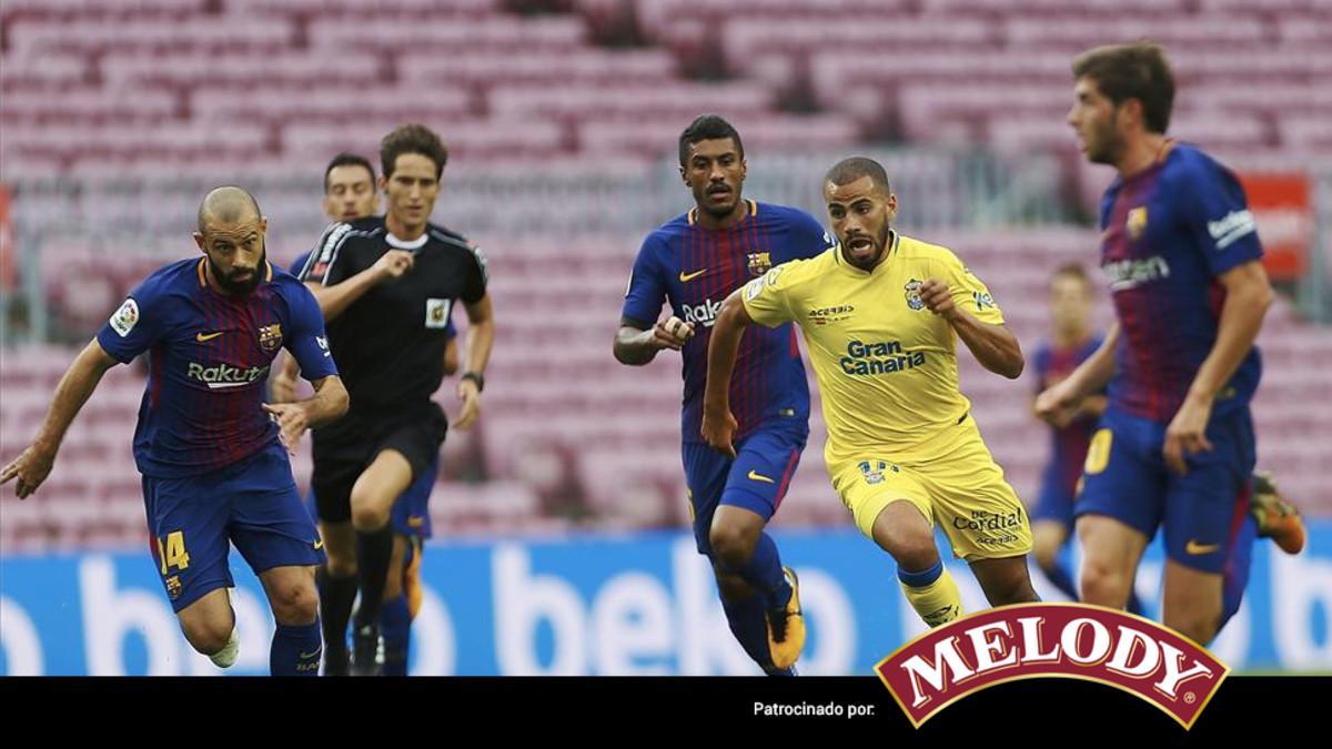 El Barça sufrió más de lo esperado para doblegar a Las Palmas