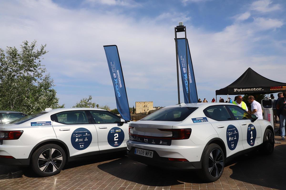 La Salida del EcoRali, una prueba con coches eléctricos ecológicos, en imágenes La Salida del EcoRali, una prueba con coches eléctricos ecológicos, en imágenes