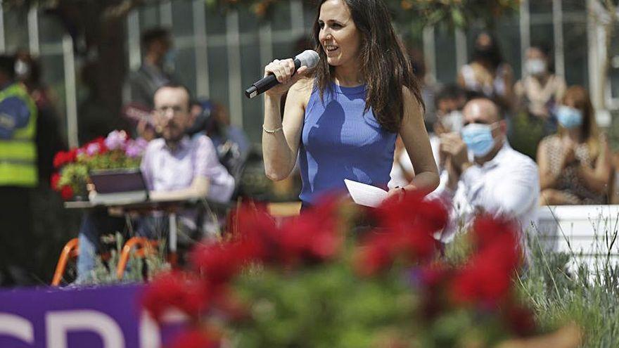 La ministra y secretaria general de Podemos, Ione Belarra