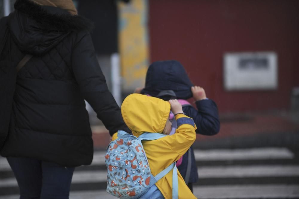 El litoral de A Coruña y Pontevedra están en alerta naranja.