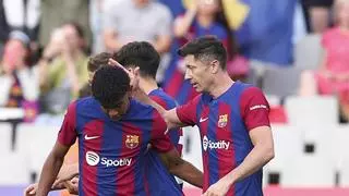 El 1x1 del Barça contra el Rayo