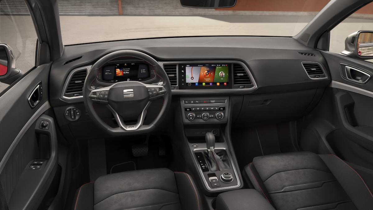 Interior del Seat Ateca FR 2026