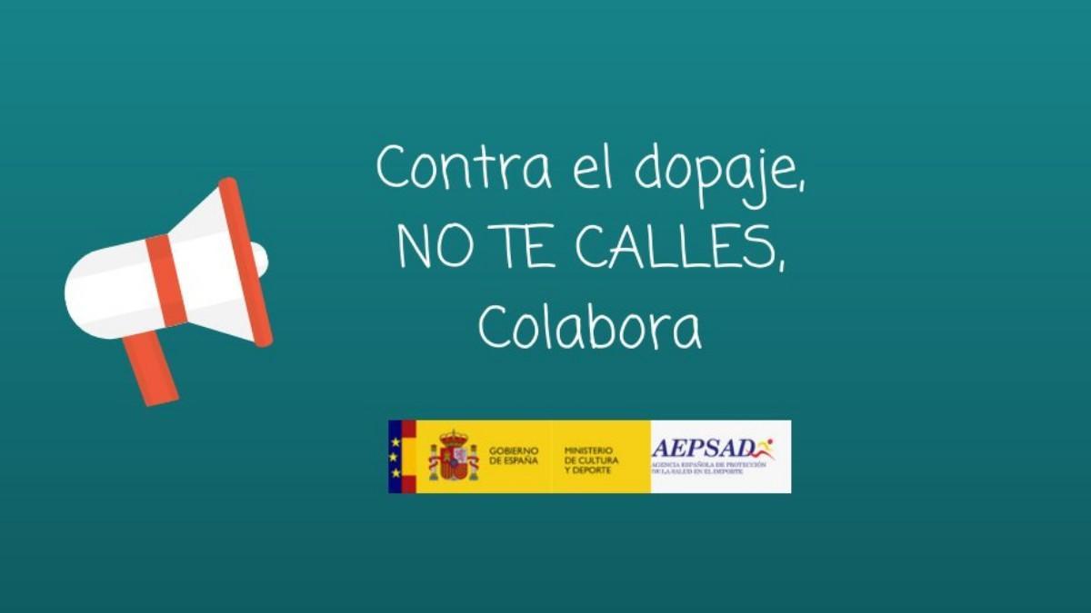 Campaña contra el dopaje de la Agencia Española de Protección de la Salud en el Deporte