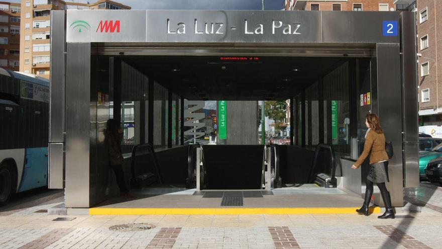 Estación de metro de la Línea 2 del metro de Málaga.