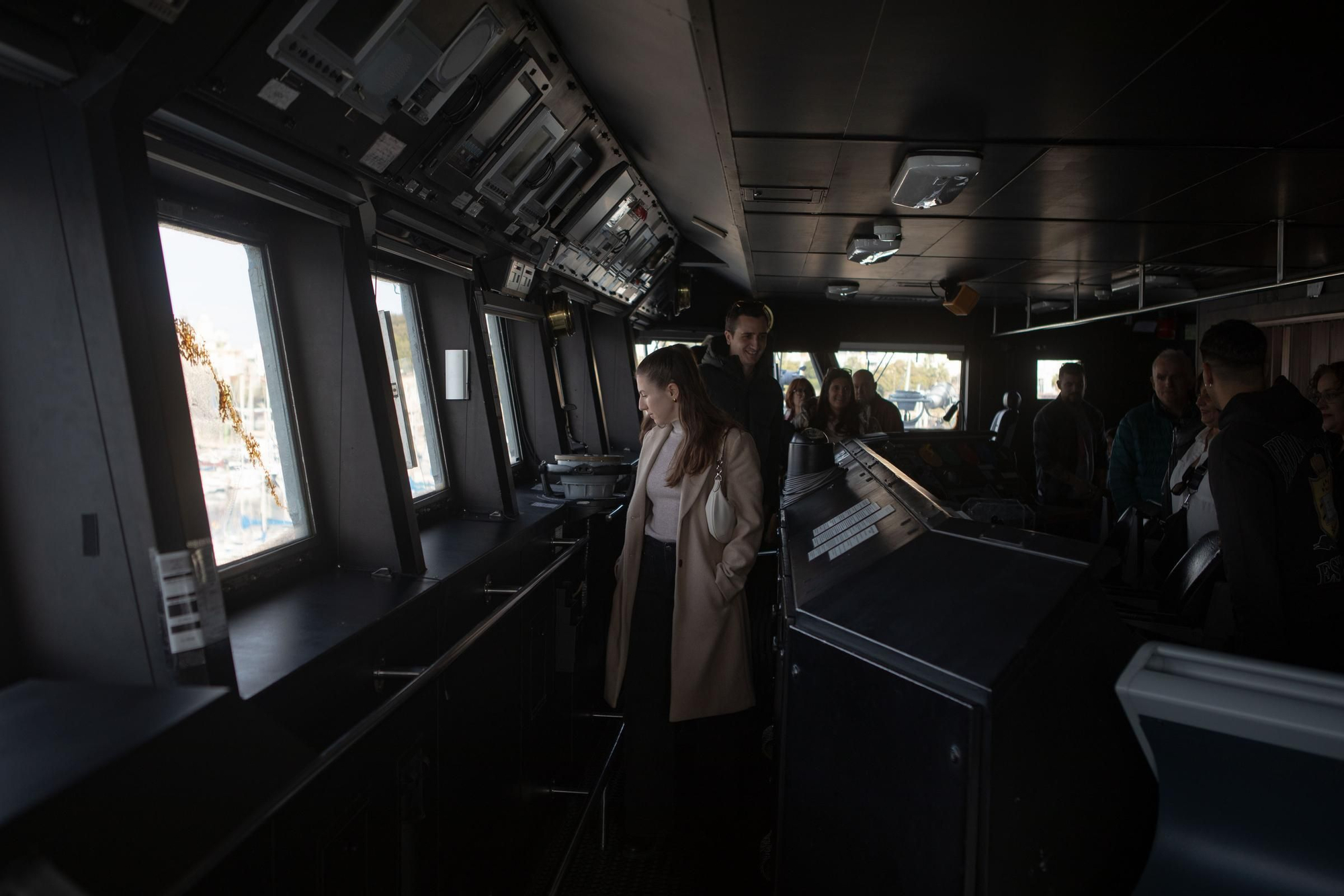 La primera jornada de puertas abiertas en la fragata 'Almirante Juan de Birbón', en imágenes