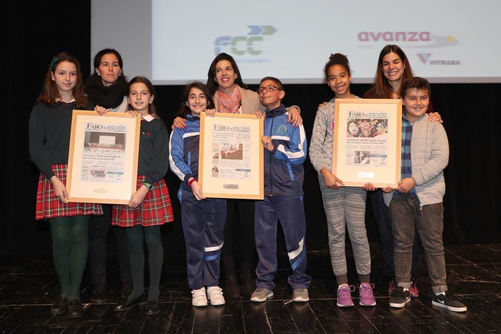 Así fue la entrega de premios de Faro da Escola