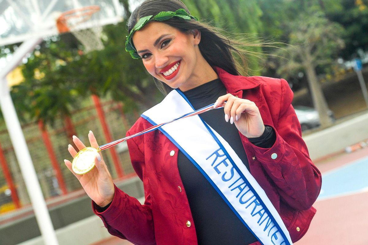 Coral Gutiérrez, candidata a Reina del Carnaval de Las Palmas de Gran Canaria 2025