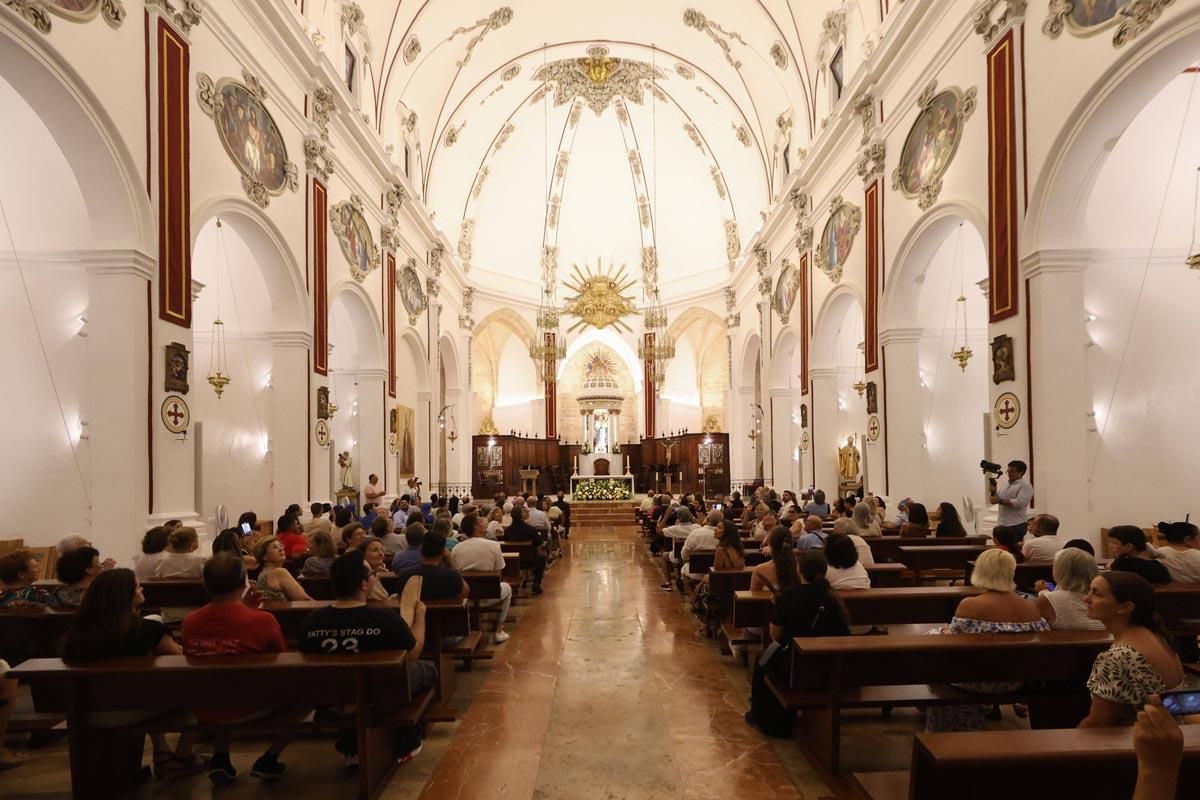 Todas las imágenes de la inauguración de la nueva iluminación de la Catedral de Ibiza