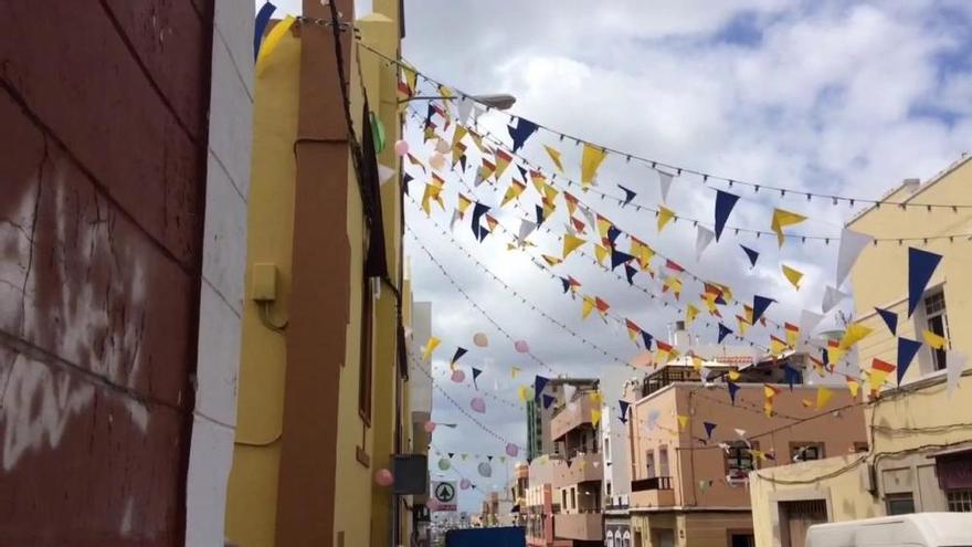 Comienzo de la Fiesta del Carmen de La Isleta