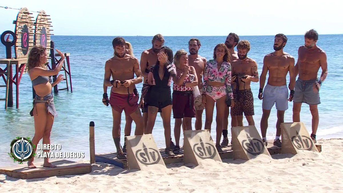 Los supervivientes durante una prueba de recompensa