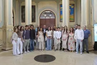 Recepción de la ULPGC a los estudiantes con mejores calificaciones en la PAU de junio 2025