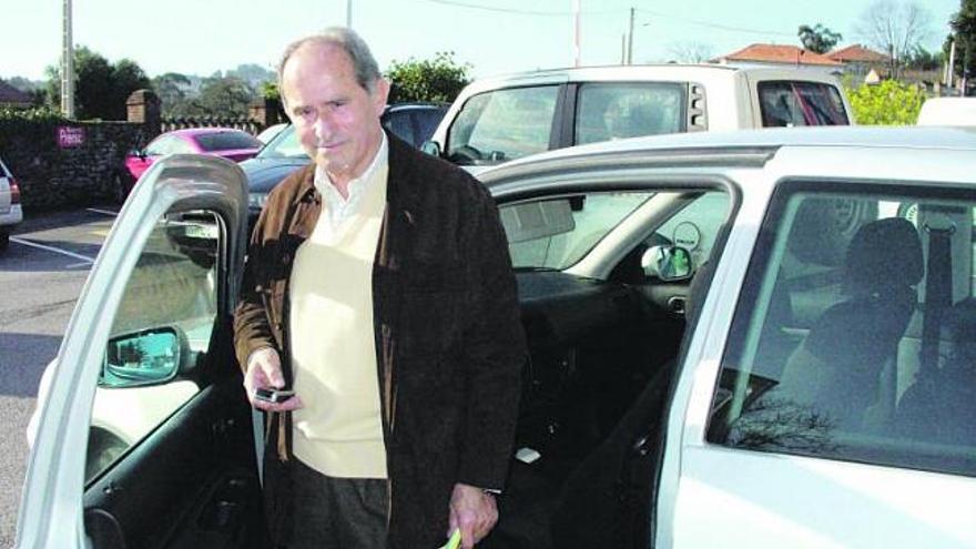 José Fernández, durante una visita a las instalaciones de Mareo.