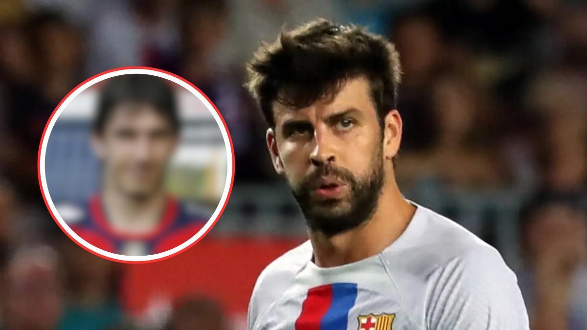 Dejan Lekić, el jugador que "más humilló" a Gerard Piqué en este partido en El Sadar en 2012