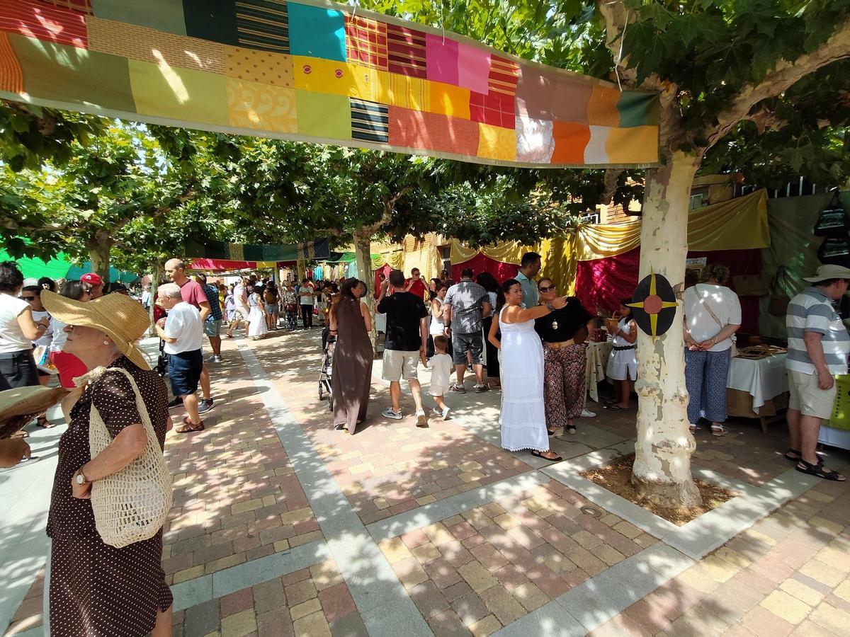 Mercado Astur Romano en Santibáñez de Vidriales.