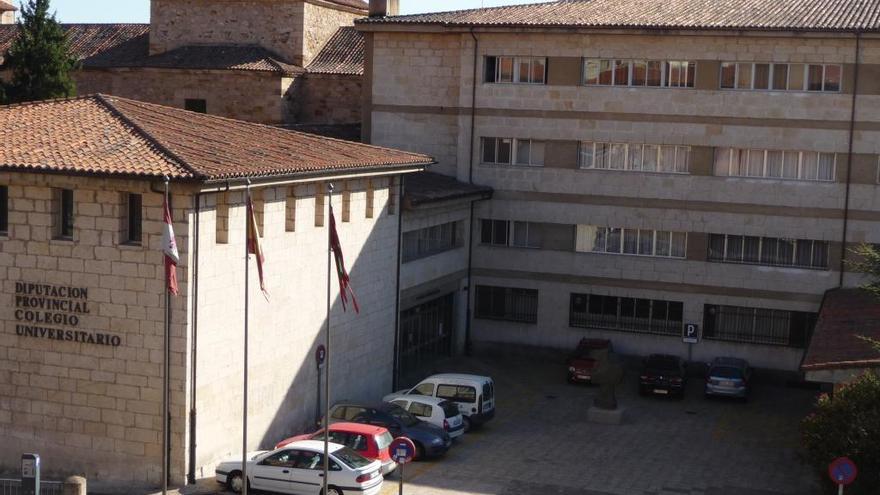 Vista de la sede de la UNED.