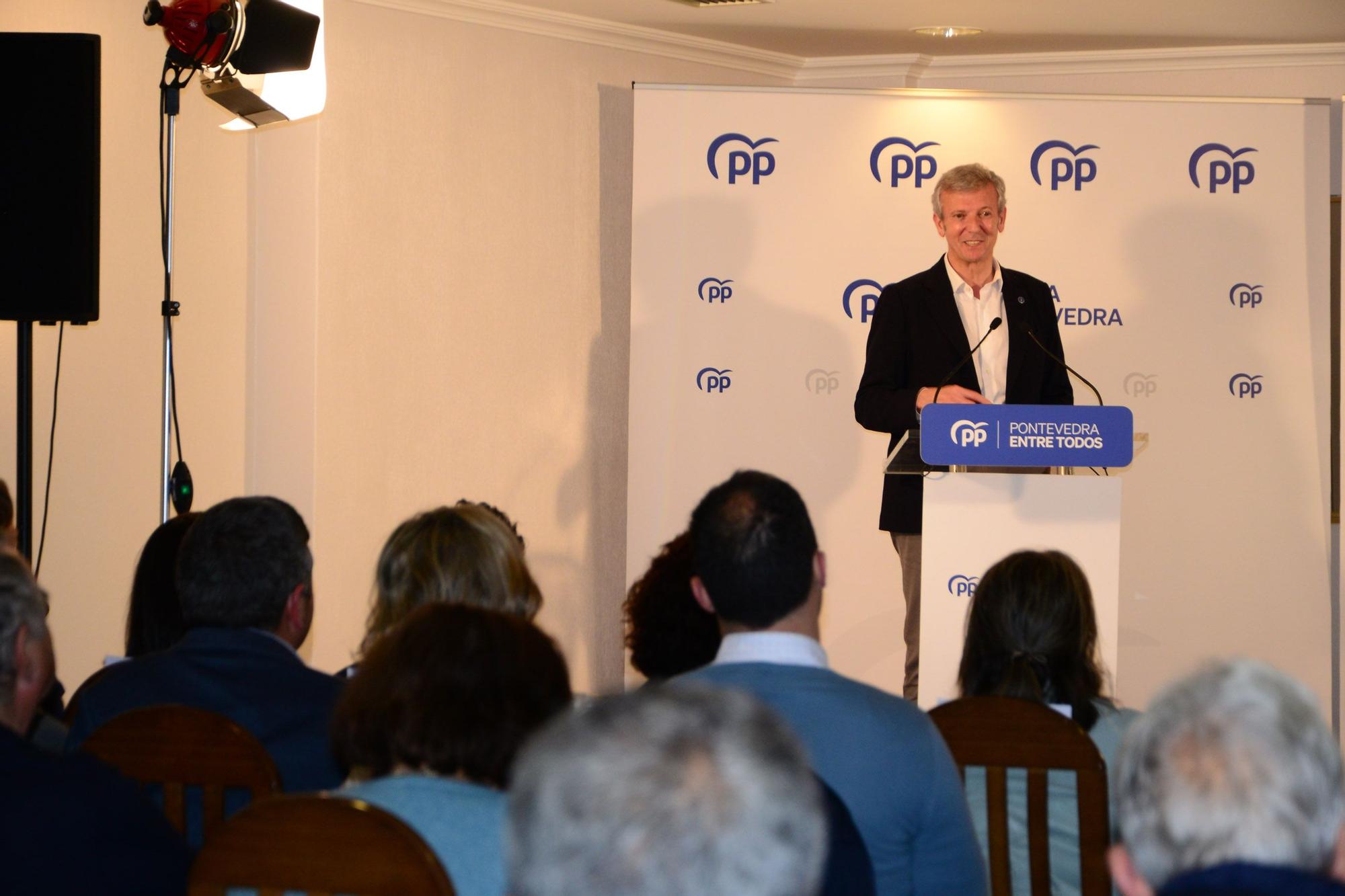 La presentación de la candidatura del PP de Bueu a las elecciones municipales 2023