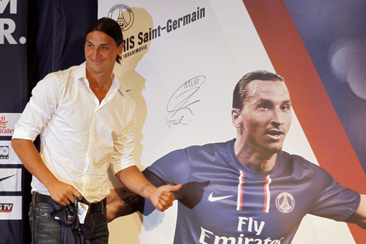 Ibrahimovic ya es del PSG