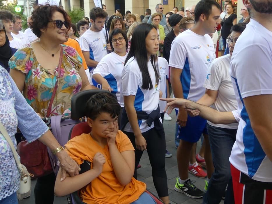 La flama dels Special Olympics arriba a Figueres