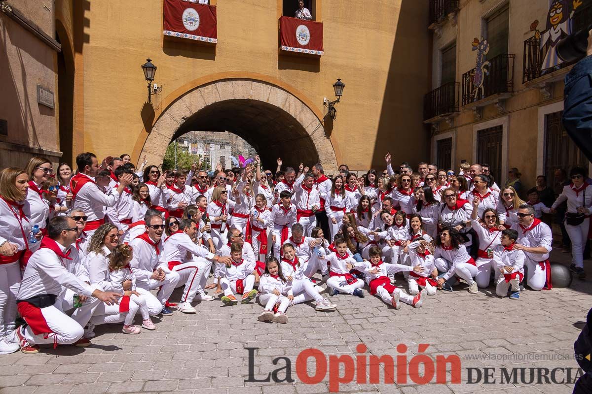 Recorrido Caballos del Vino día dos de mayo en Caravaca