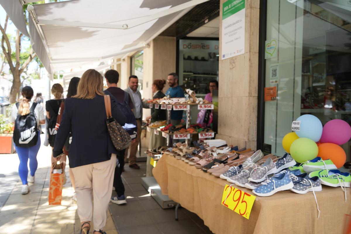 Actividad comercial en Villanueva de la Serena.