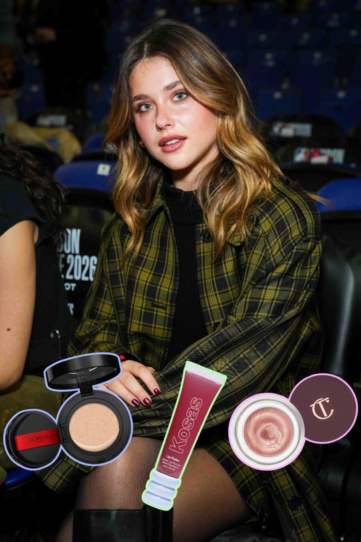 Nicole con maquillaje sutil
