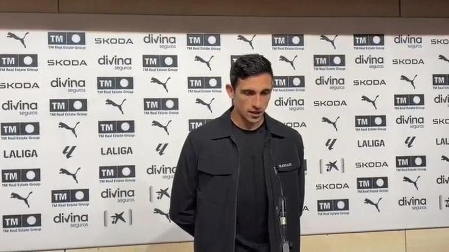 César Tárrega analiza la derrota ante el Celta