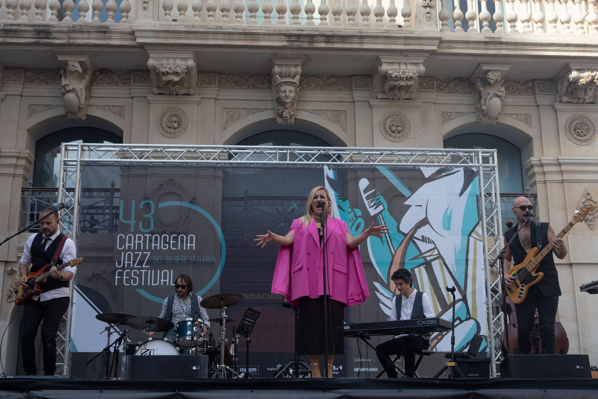 El concierto de Sara Zamora en el Cartagena Jazz Festival, en imágenes