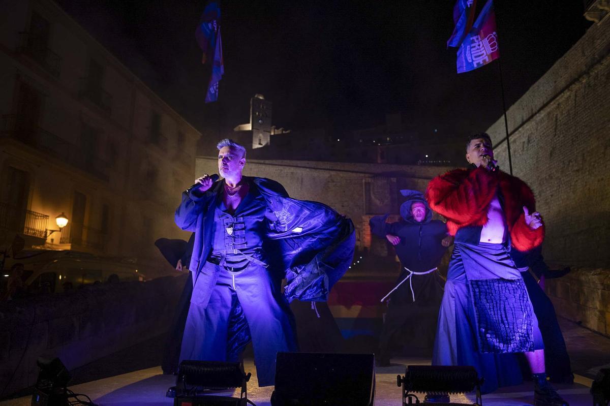 Imágenes del pregón del Ibiza Pride en Dalt Vila