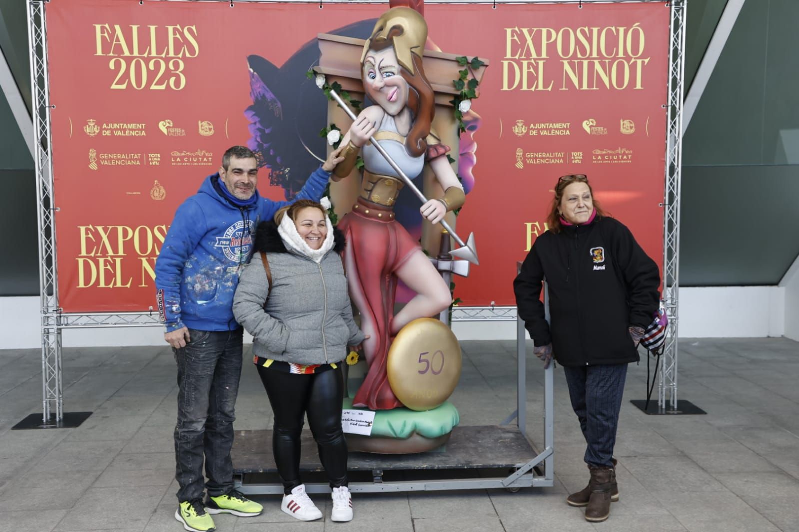 Llegan los primeros "ninots" a la Exposición de Fallas 2023