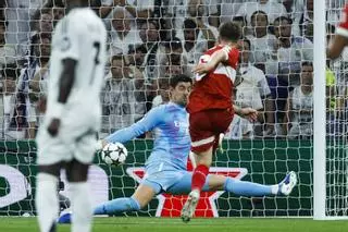 ¡Courtois salvó al Real Madrid!