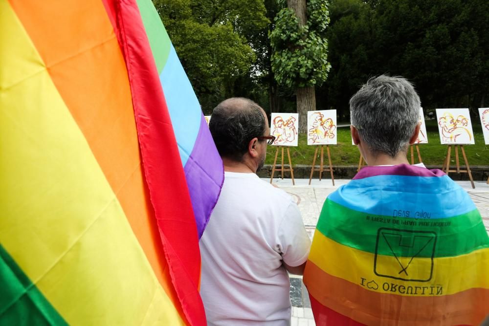 Celebración del Día del Orgullo LGTB en Oviedo