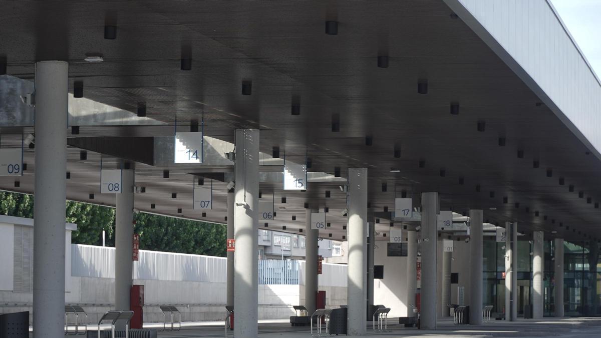 Nueva estación de buses de la intermodal.