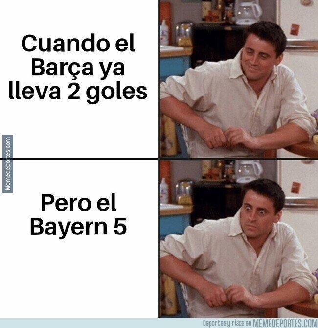 Los mejores memes del Barcelona - Bayern de Champions