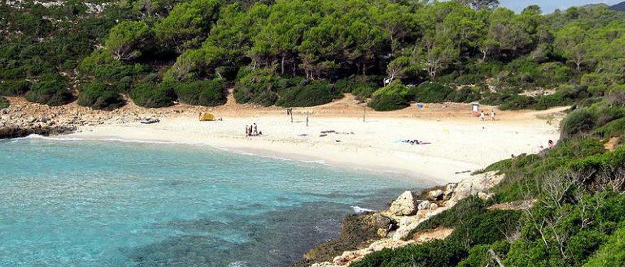 Vista general desde el litoral de Cala Varques, en la costa ‘manacorina’.