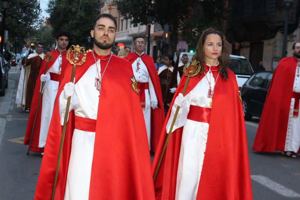 Procesión del Cristo Yacente de la Corporación de Sayones