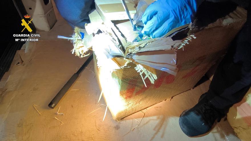 Los 4.200 kilos de hachís intervenidos en Xàbia están valorados en 7,8 millones