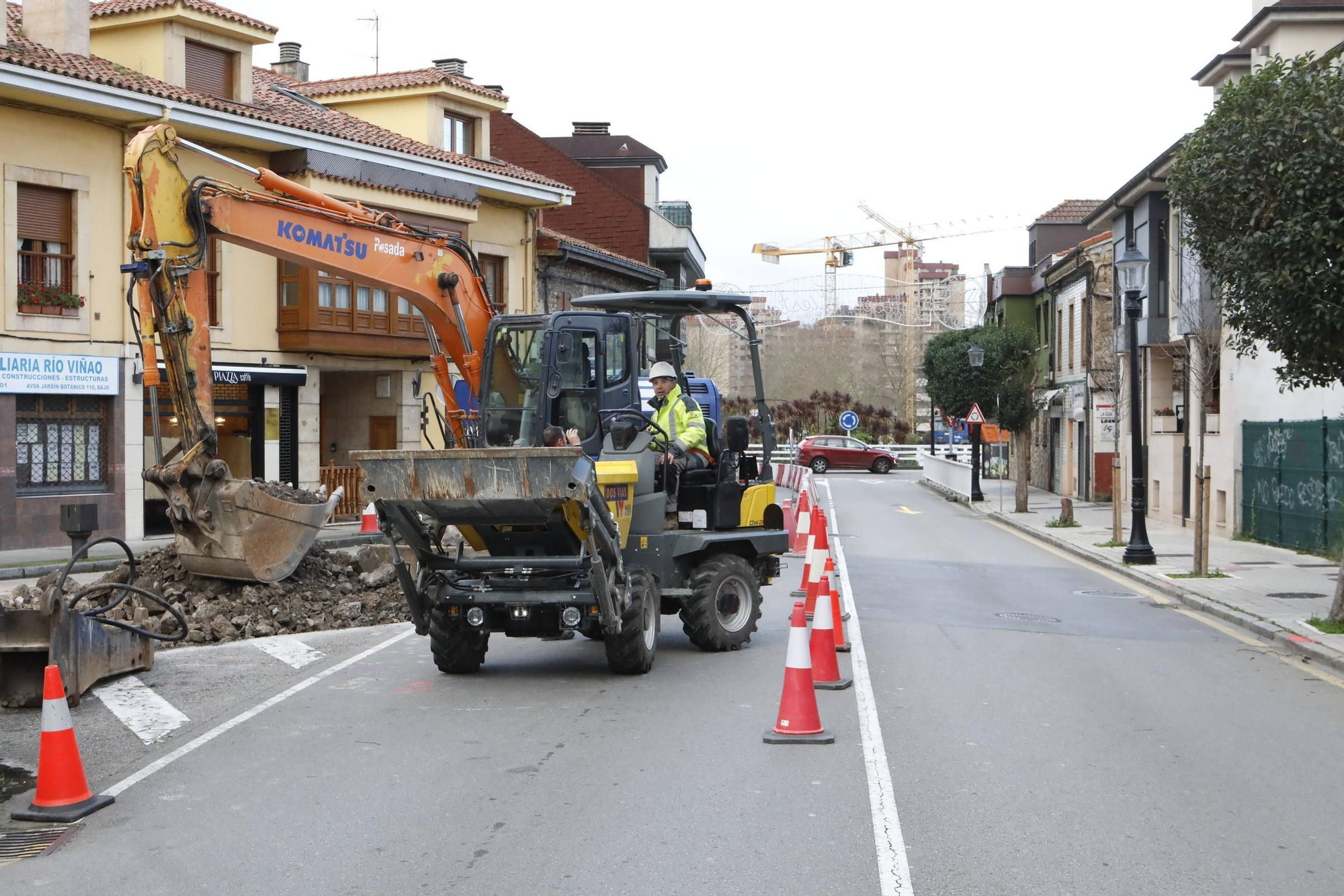 La Guía quiere frenar los rodeos: así impactan a los vecinos las nuevas obras por el colector (en imágenes)