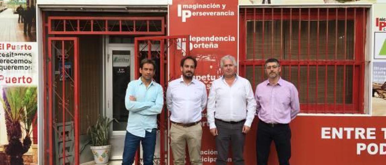 Miembros de IP y Som Valencians.