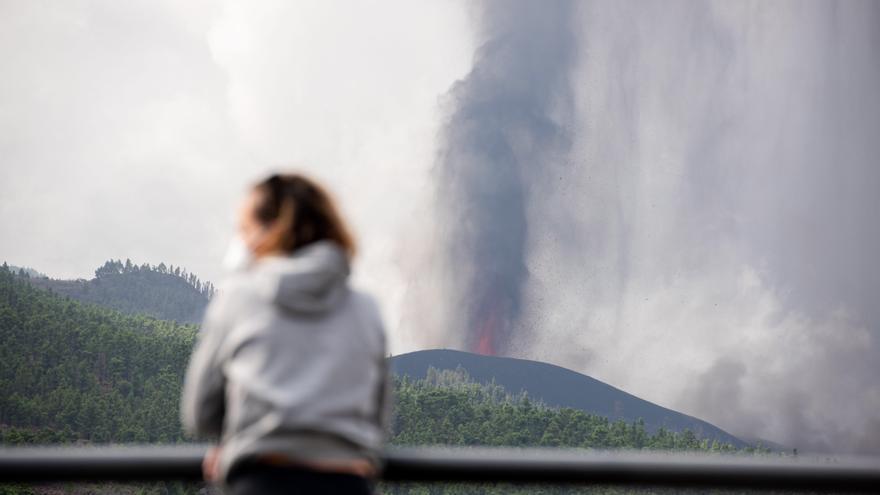 Las imágenes de la erupción volcánica en La Palma y sus devastadoras consecuencias