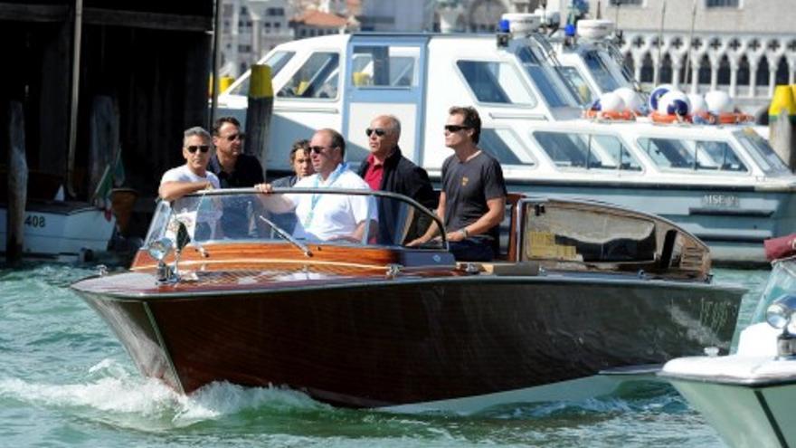 George Clooney llega a Venecia