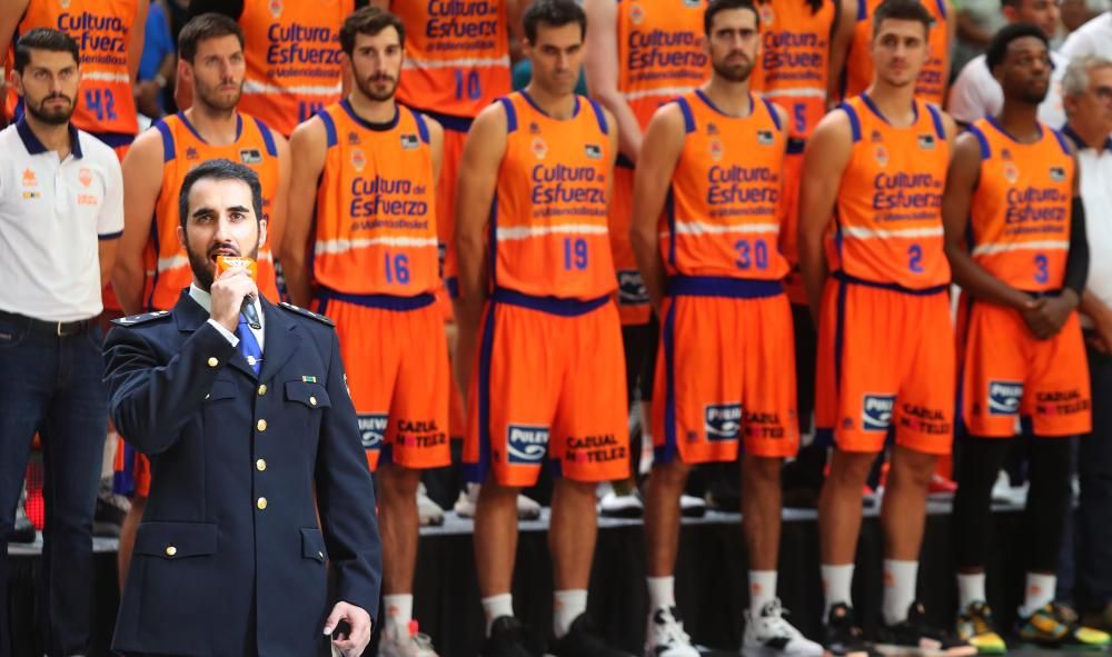 La presentación del Valencia Basket, en imágenes