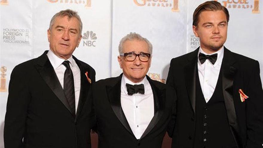 De Niro, Scorsese y DiCaprio.