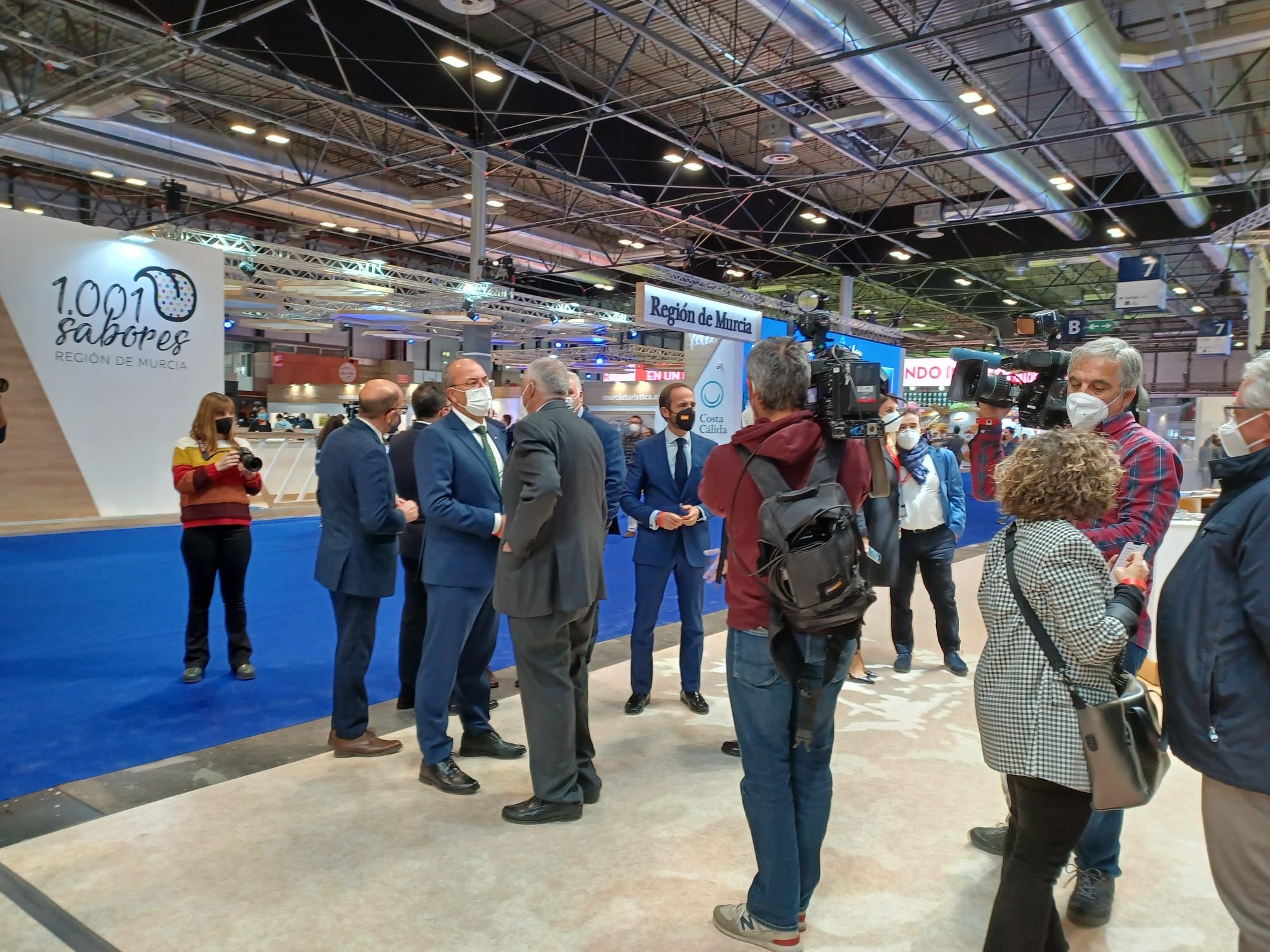 Inauguración de la feria del turismo Fitur en Madrid