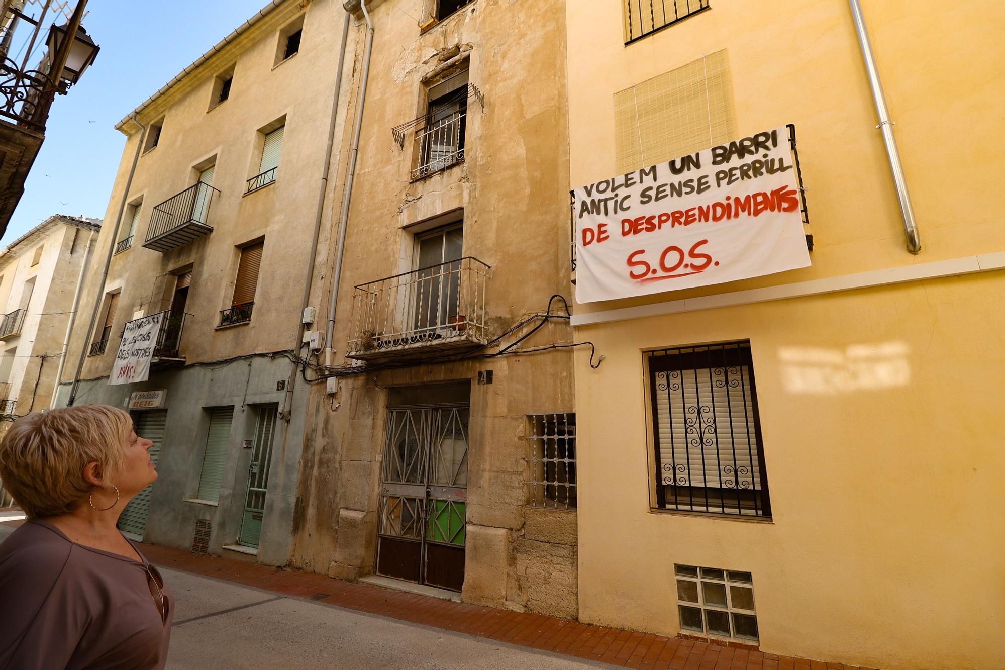 Vecinos de Cocentaina alertan de la degradación del casco antiguo y exigen más mantenimiento