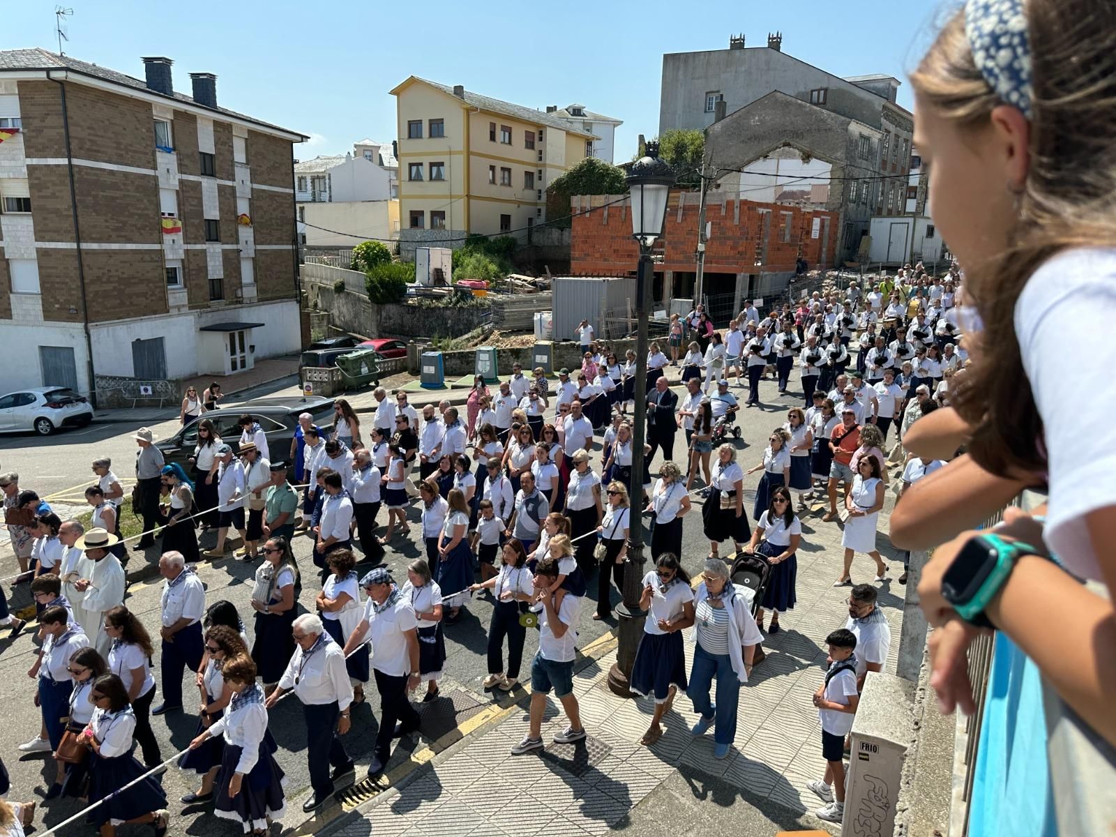 EN IMÁGENES: La procesión de la virgen del Carmen en Tapia de Casariego
