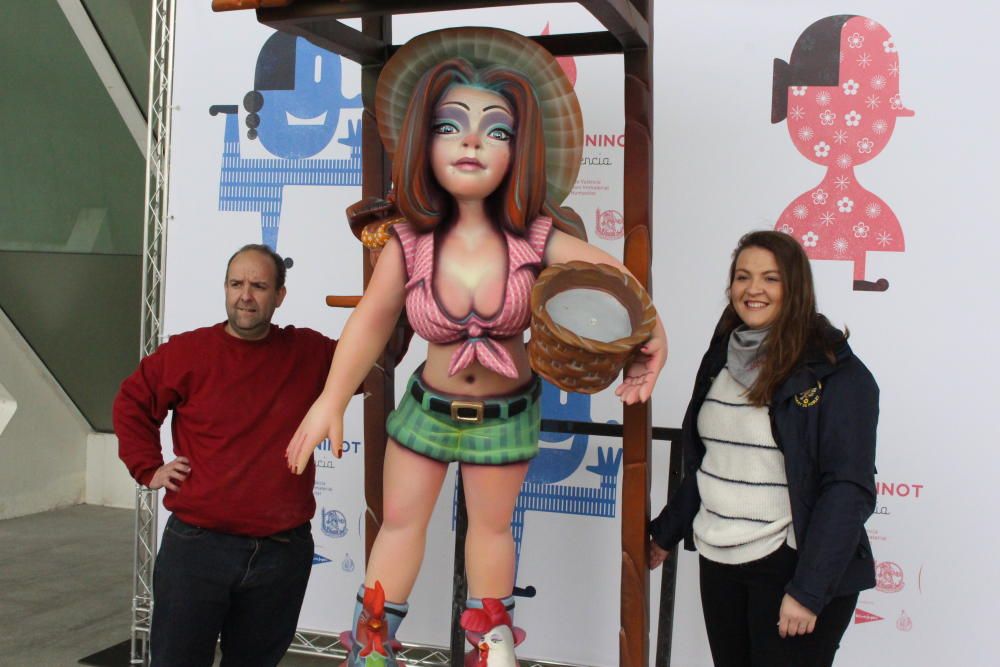 Primera jornada de entrega de Ninots en las Fallas 2019