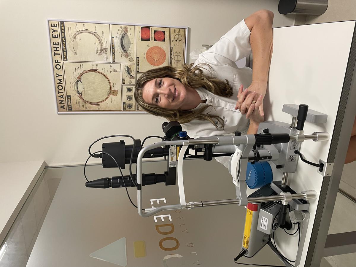 La Dra. Justyna Koszel es la directora del centro Eye Doctor Costa Blanca.