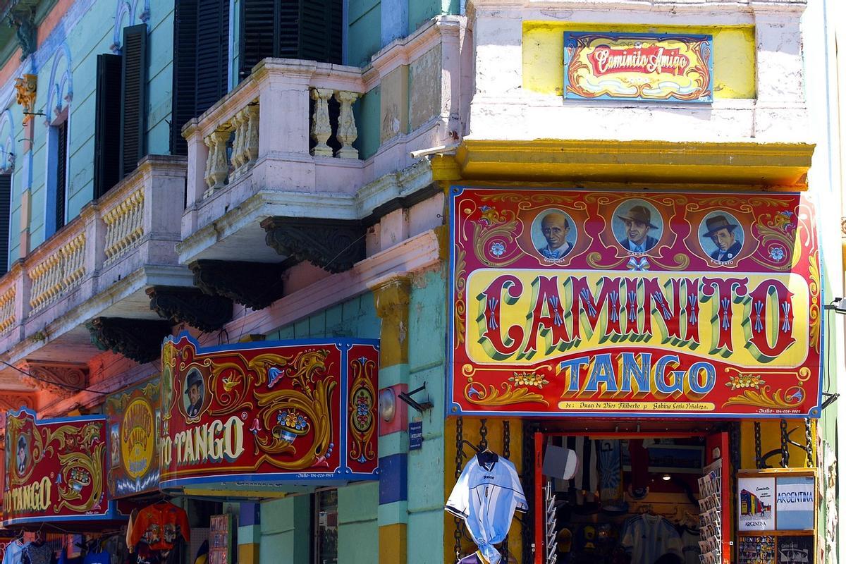 Caminito es una de las zonas más turísticas de Buenos Aires.