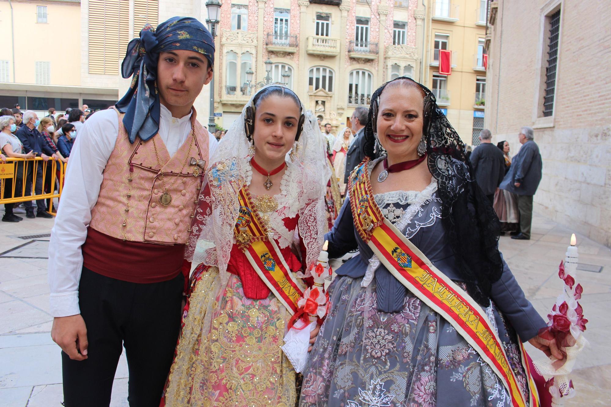 La fuerza de las Fallas en la Procesión de la Virgen (II)