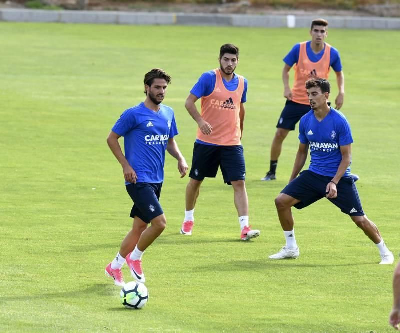 Primer entrenamiento del Real Zaragoza